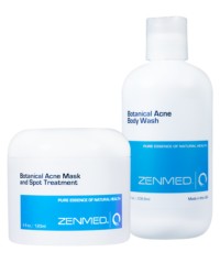 acne body cure zenmed solution graphic