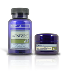 acne skin care treatment product bottle image